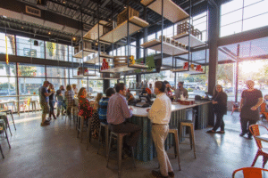 gymgoers at orangetheory are offered one-hour workouts, with a focus on group ses, standard