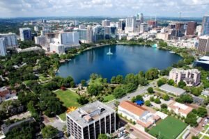 the new apartments are being planned for a vacant area at livingston street and rosalind, new high rise apartment building and hotel coming to downtown orlando