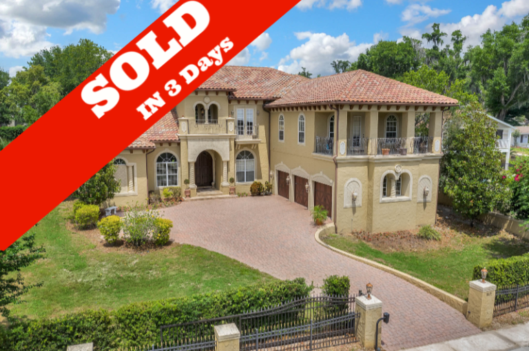 mediterranean dream estate on almost half acre gated compound with no hoa, pending overlay copy