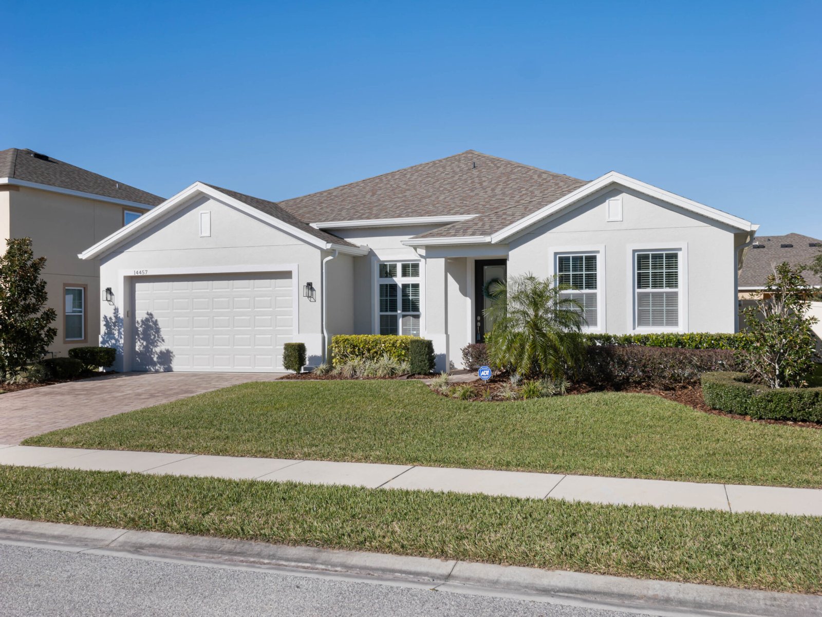 first time for sale by original owners, this pristine one-story pool home on a quiet cul de sac has a brand new roof! set on a premium lot overlooking a peaceful stocked pond, this oversized fenced yard is the perfect place to embrace the florida lifestyle, breakwater way winter garden fl