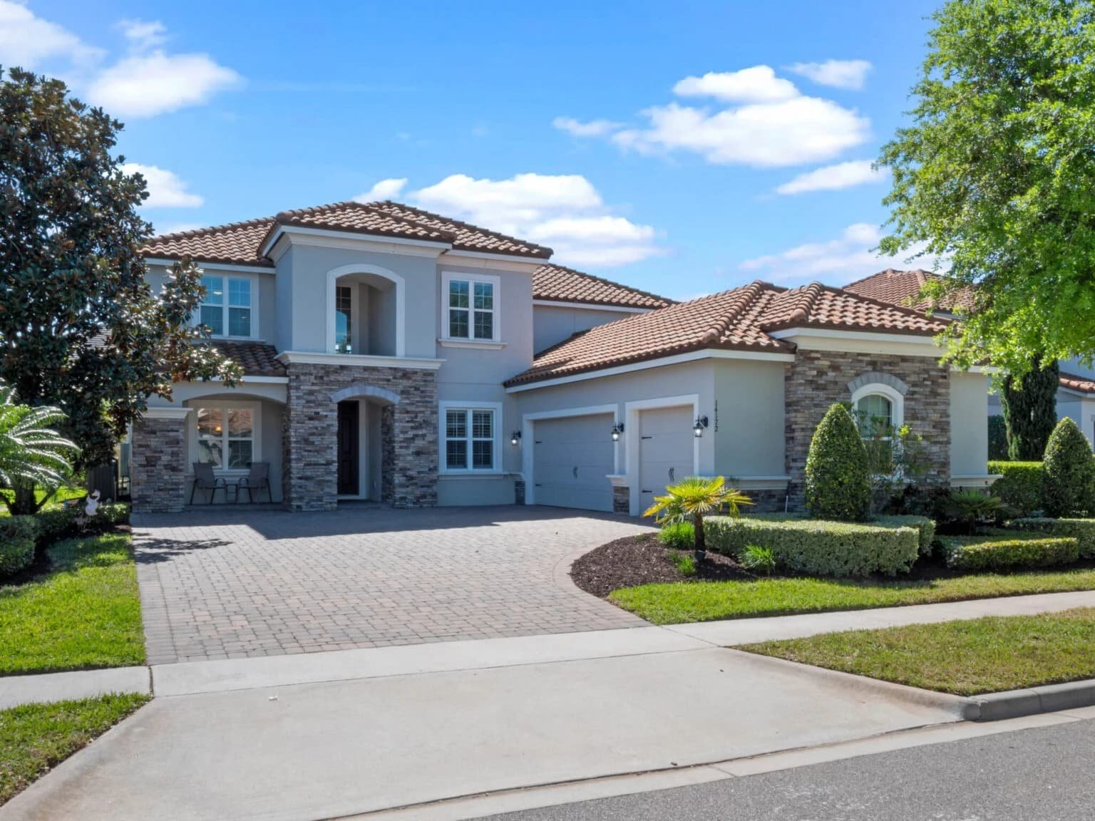 Exterior view of house at 14172 Hutchinson Street, a Winter Garden real estate listing by RTR Orlando.